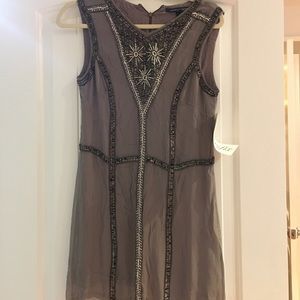 French connection beaded dress